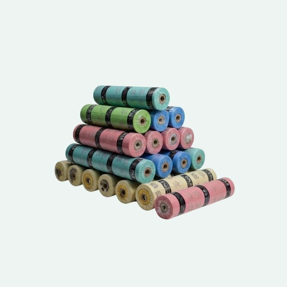 Gold Azeem Rangdar Pure Polythene