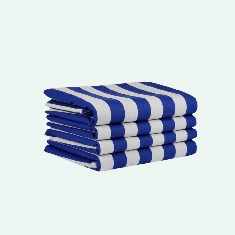 Blue & White Canvas Tarpaulin